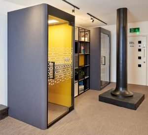 soundproof telephone booths